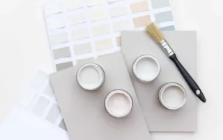 Paint color samples